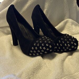 Torrid Black Stilettos with spikes